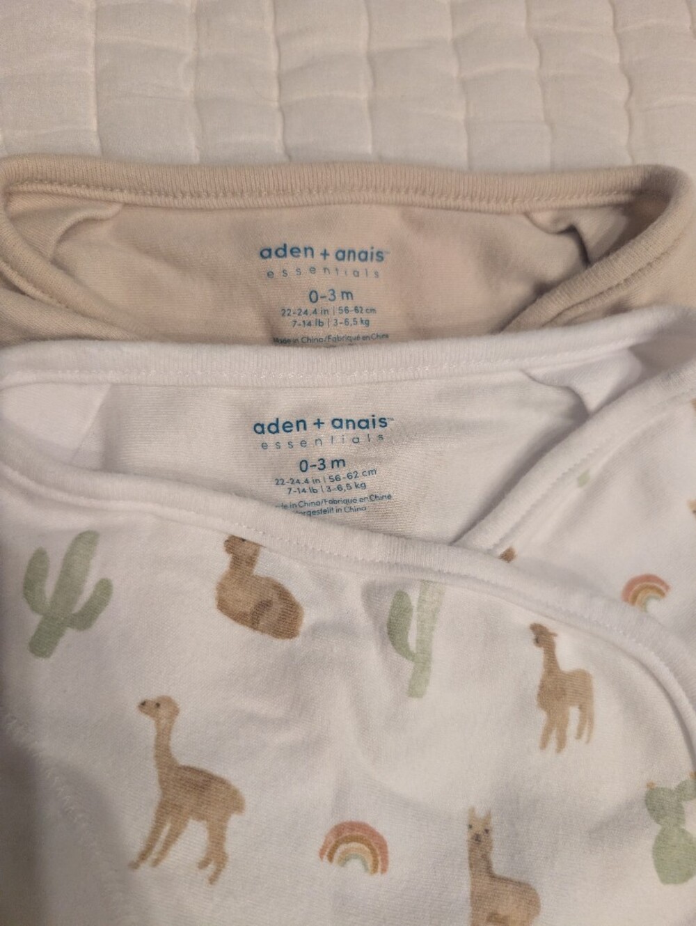Aden + Anais Velcro Swaddle Bundle (2)